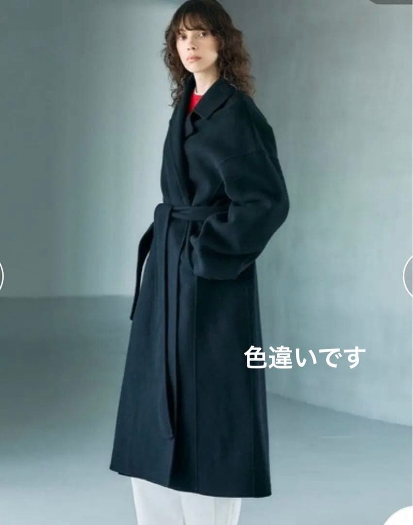 【タグ付き新品未使用】N.O.R.C ノーク ウールリバービッグカラーコート