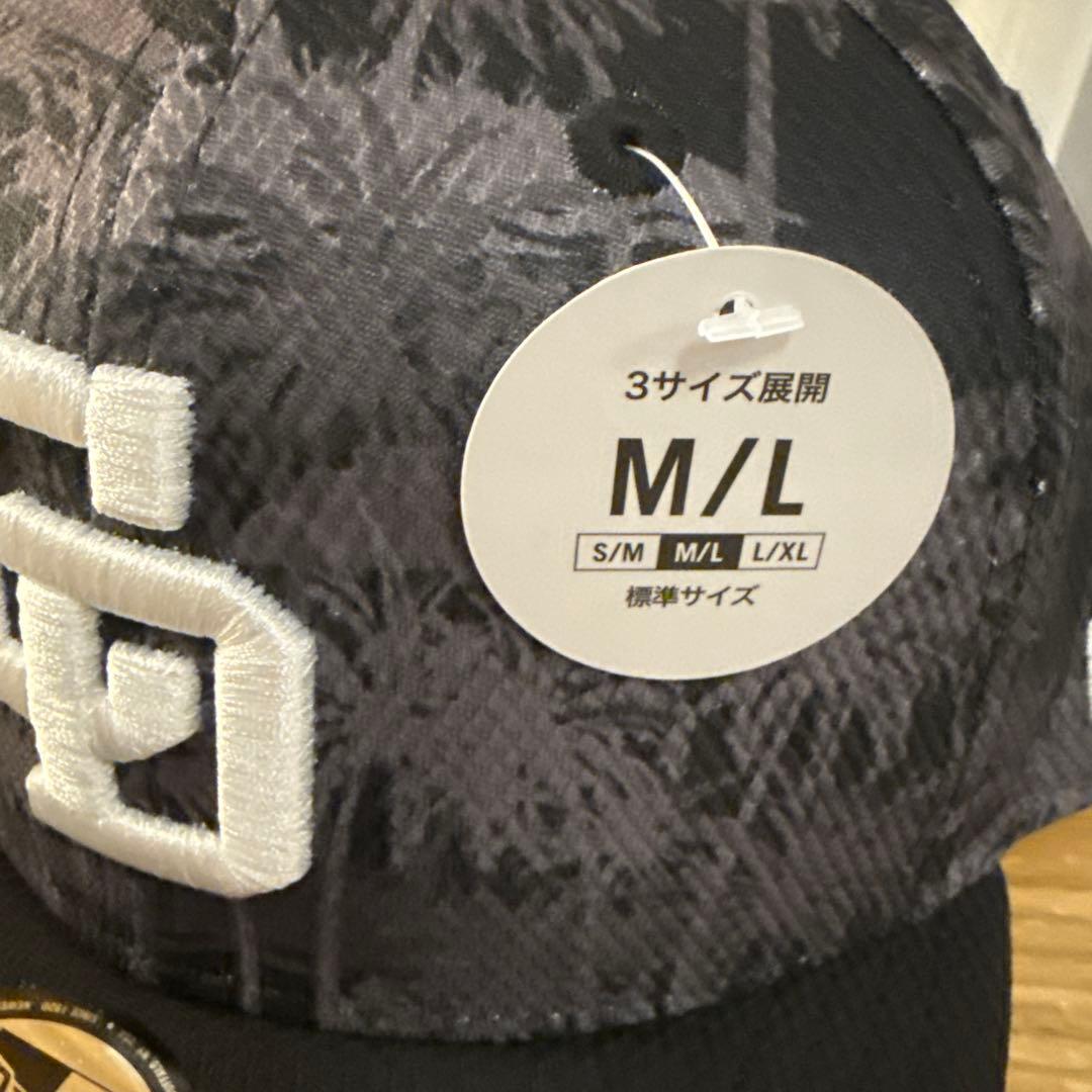 中日ドラゴンズ　沖縄キャンプ限定　キャップ　PALM TREECAMOBLACK