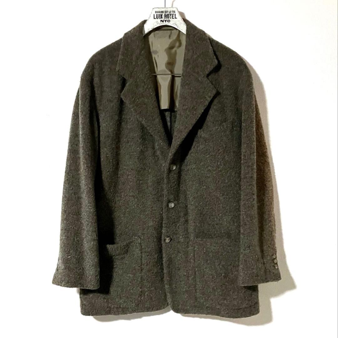 美品 90s イタリア製 ビンテージ HUGO BOSS テーラードジャケット