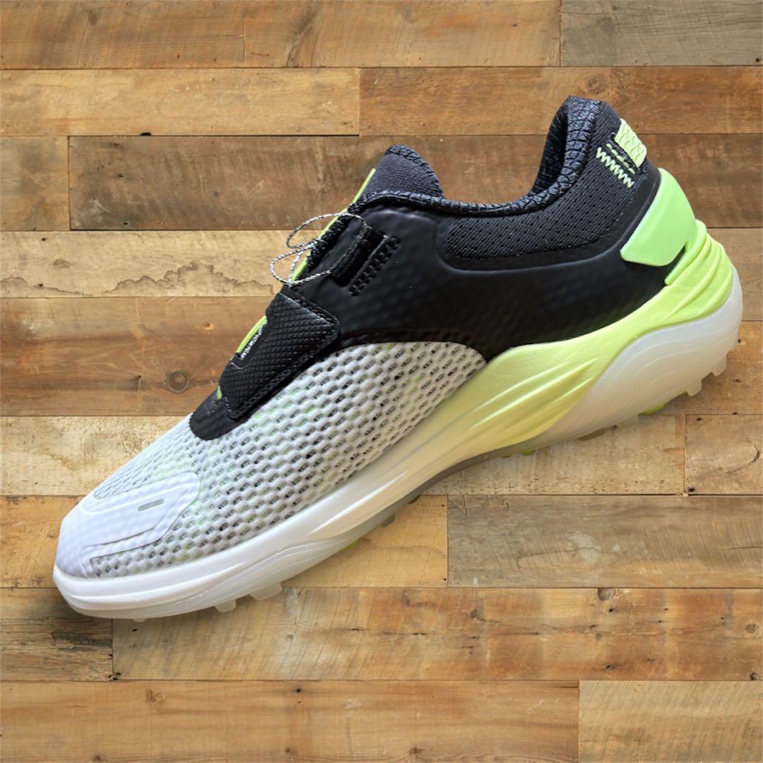 Puma DISC ゴルフシューズ ホワイト/ブラック/ライム　プーマ　26cm