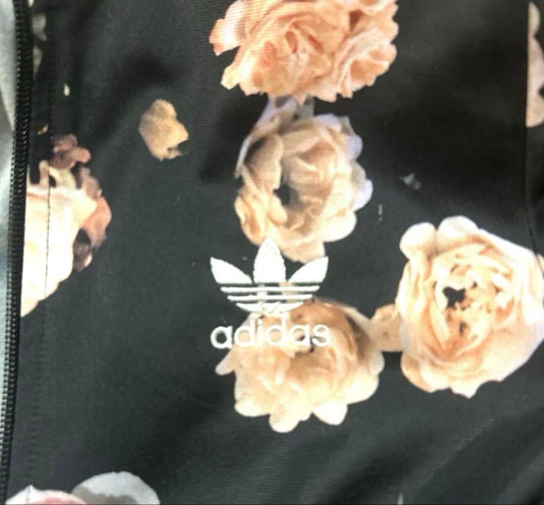 美品 アディダス FIREBIRD バラ柄 トラック ジャケット ジャージ