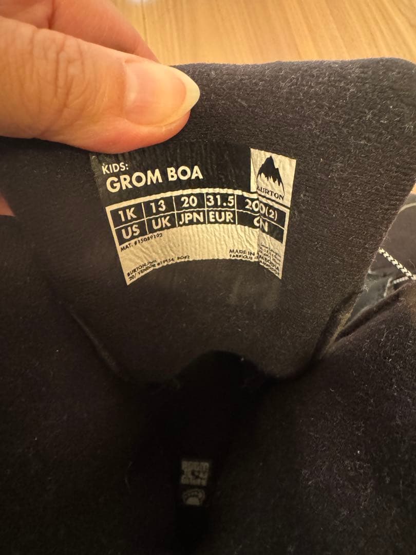 BURTONスノーボードバインディングブーツ3点セット