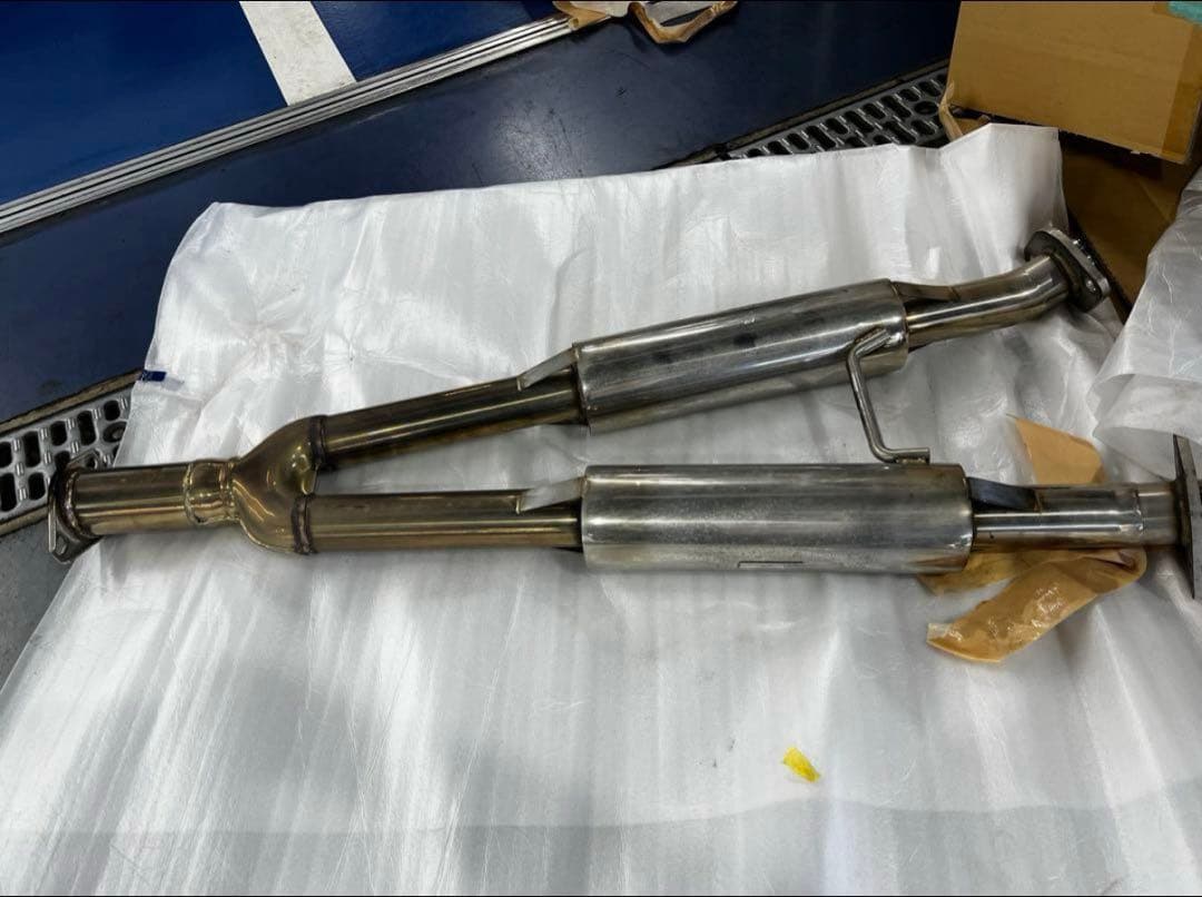 220クラウン フロントパイプ センターパイプ マフラー センスブランド