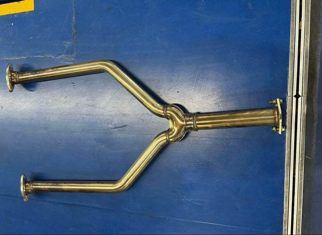 220クラウン フロントパイプ センターパイプ マフラー センスブランド