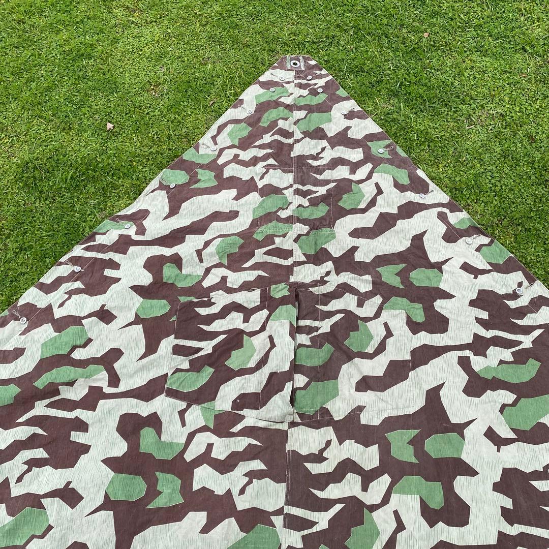 し*く様 【超レア】入手困難　ドイツ国境警備隊　軍幕　スプリンターカモ　1枚　1