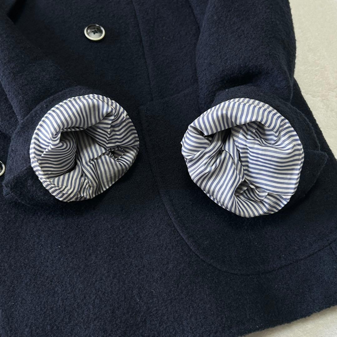 し*け様 美品 ユナイテッドアローズ ブークレウール ジャージー ダブルジャケッ