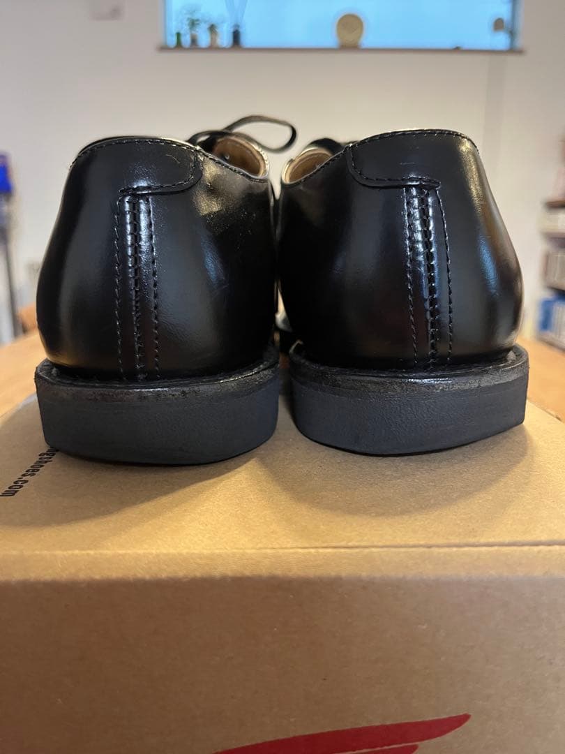 RED WING SHOES ポストマン101 7 1/2 D ブラック