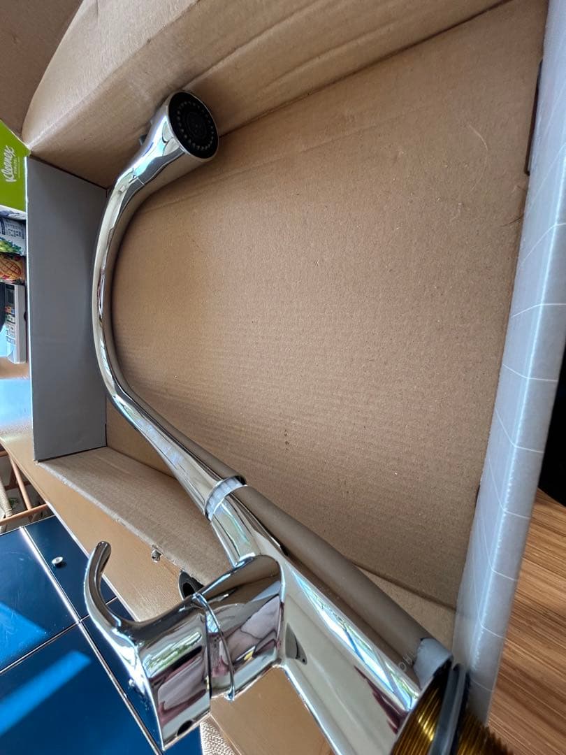 美品！Kohler 浄水器用水栓 クローム仕上げ