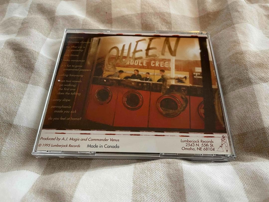 洋楽 Commander Venus 1st emo mineral cursive