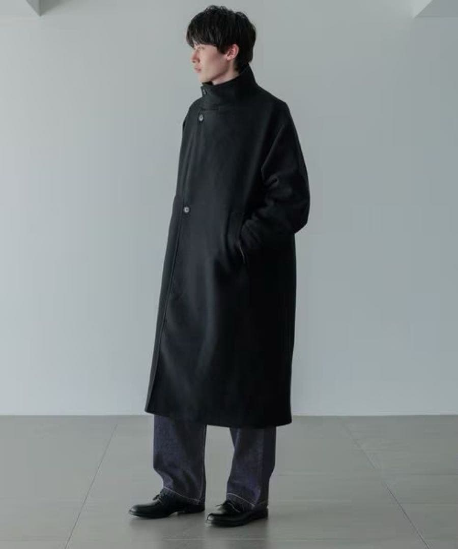 【LFM(U)】ウールライクスタンドコート【UNISEX】