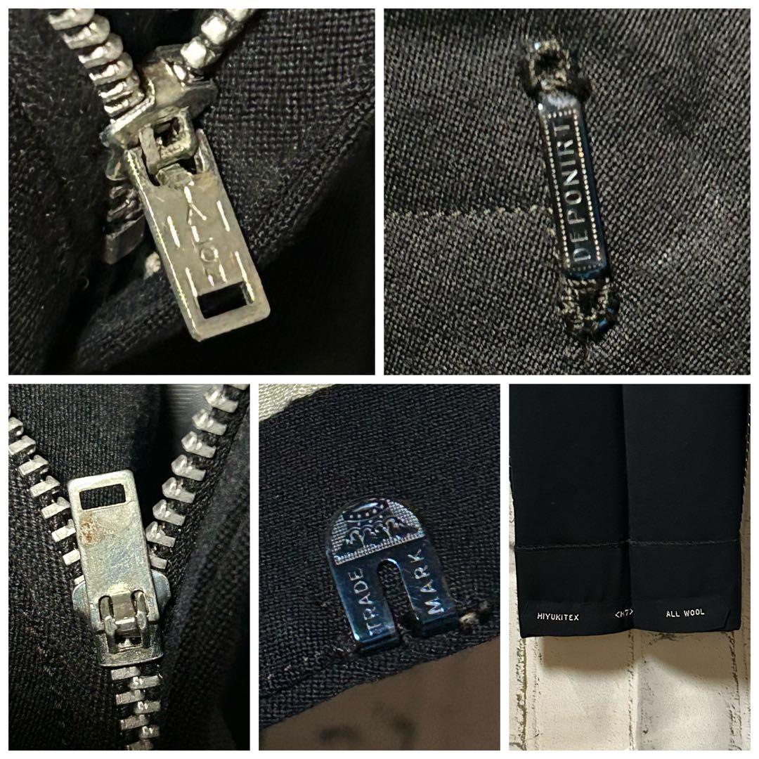 美品 ヴィンテージ セットアップ 2ピース ダブル スーツ 黒 成人式 菅田将暉