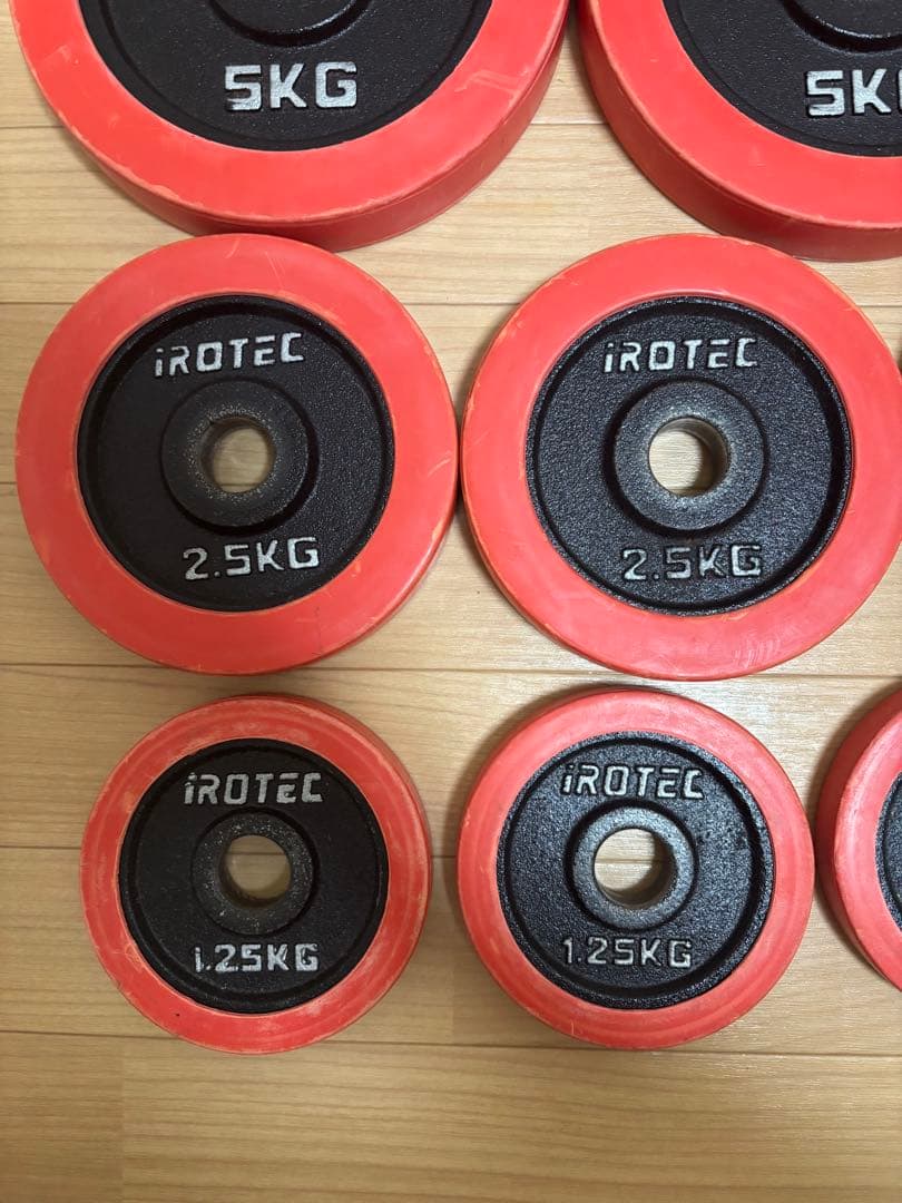 iROTEC ダンベル 30kg 2個セット