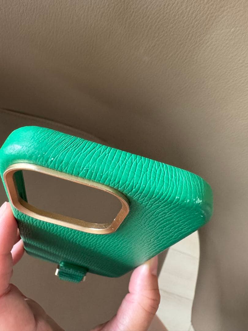 objects.io iPhoneマイクロバッグと収納袋　グリーン