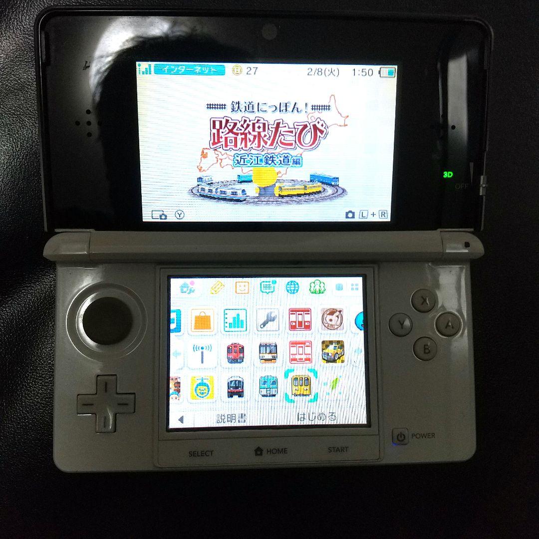 任天堂3DS本体 鉄道にっぽん路線たびソフト