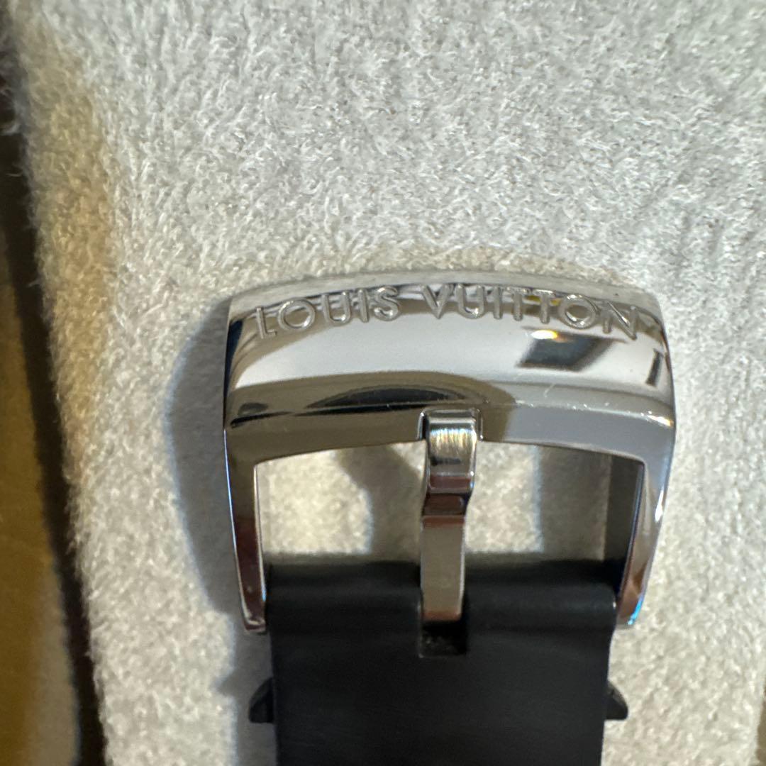 ルイ・ヴィトン ブラックラバーベルト　正規品