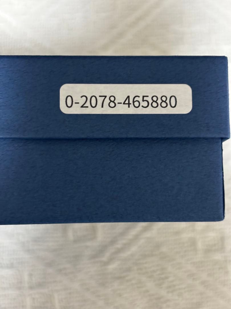 池之端銀革店 CRAMP ブルー コンパクト二つ折り財布