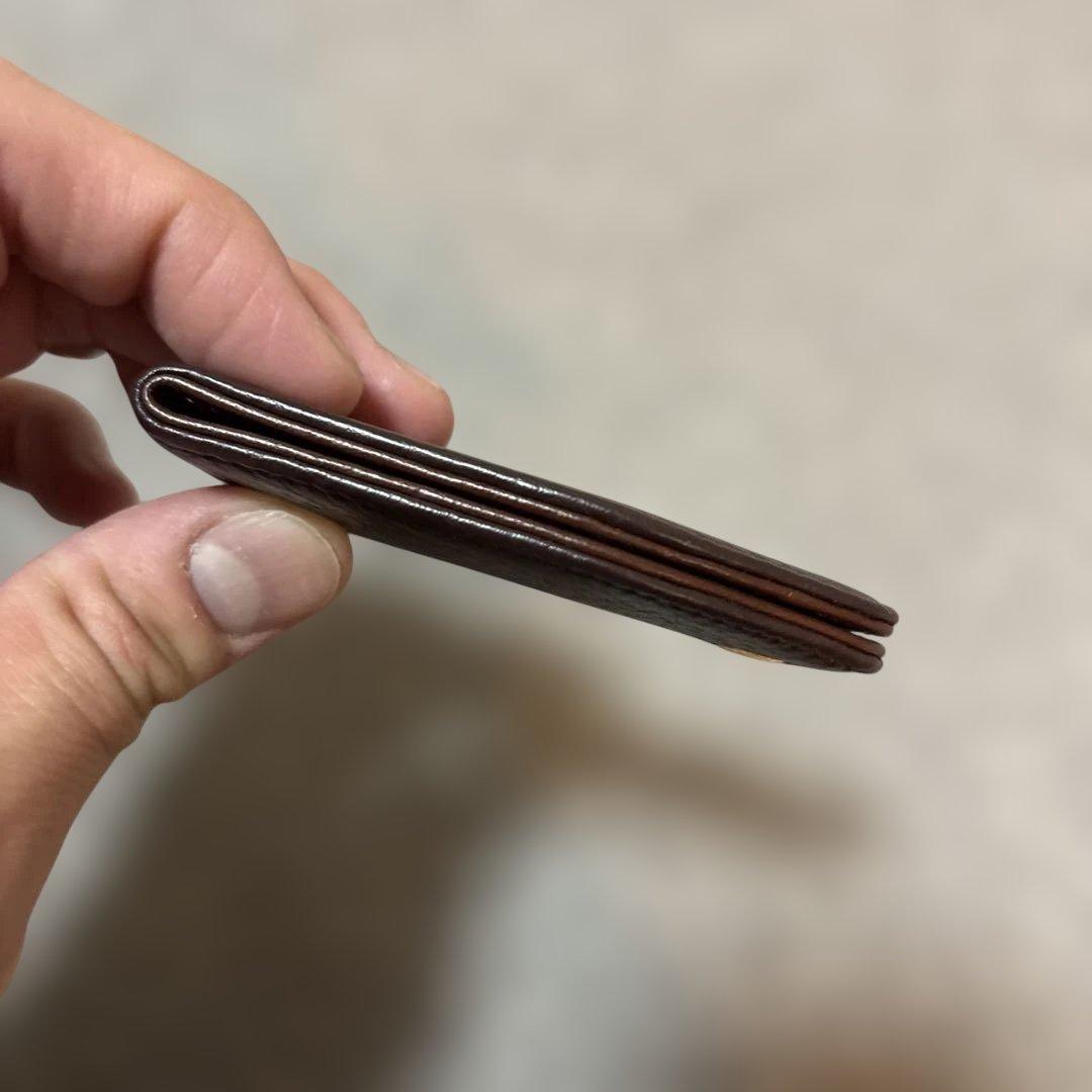 c*u様 【美品】Maison Margiela ダークブラウン マネークリップ