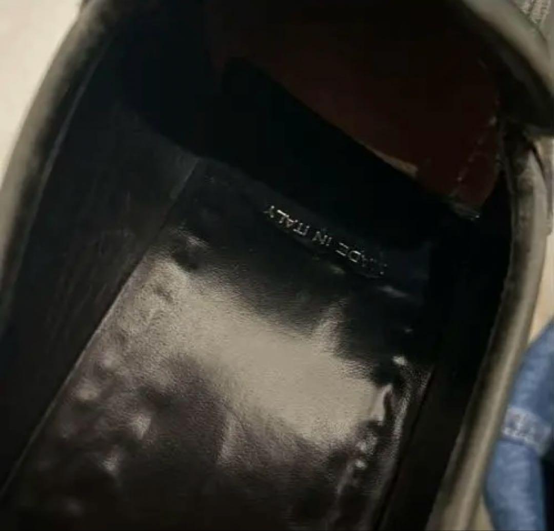 prada スクエアトゥローファー　27