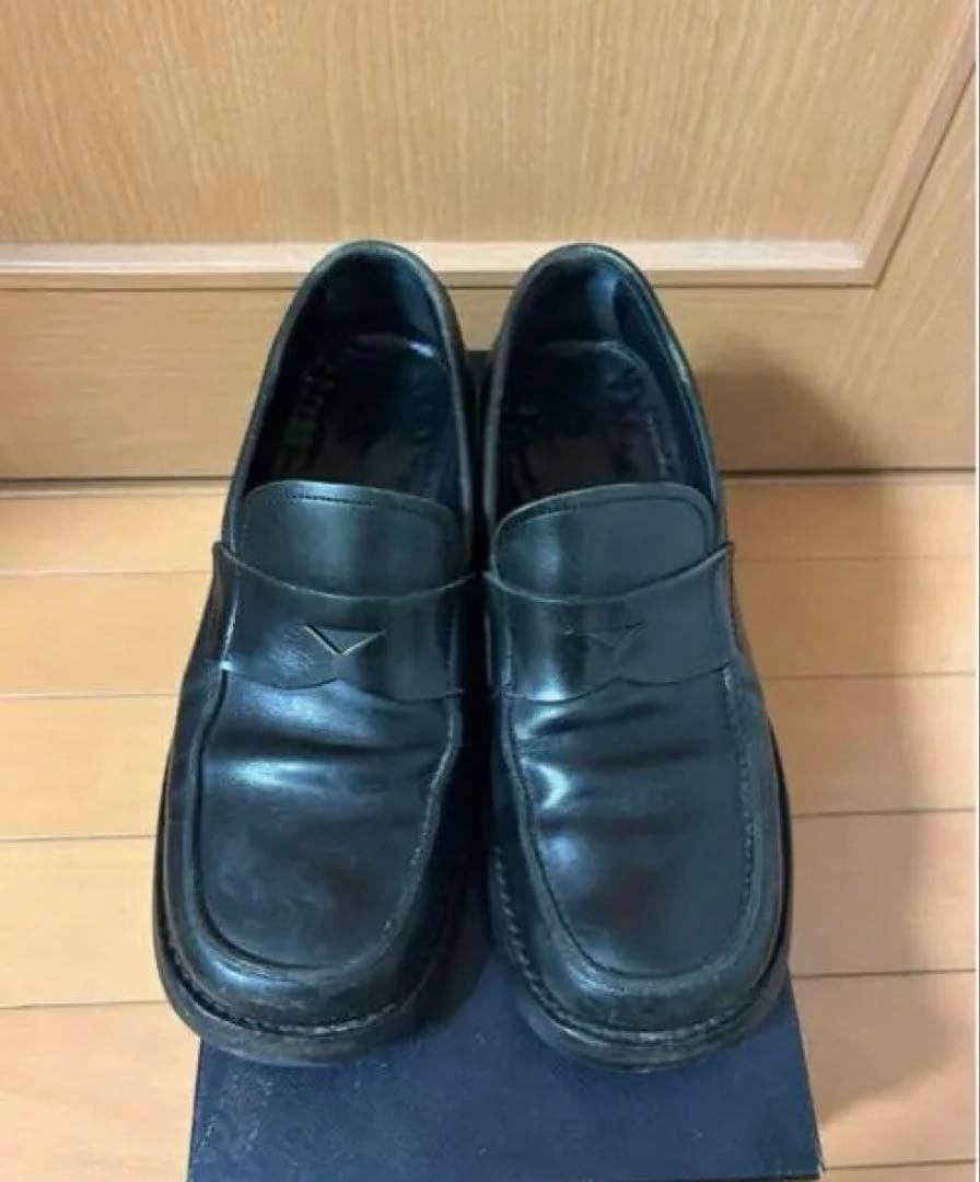prada スクエアトゥローファー　27
