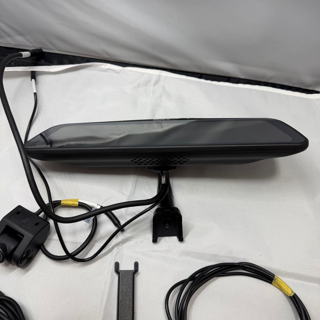 アルパイン デジタルミラー DME-M01 プリウスアルファキット付き 中古品