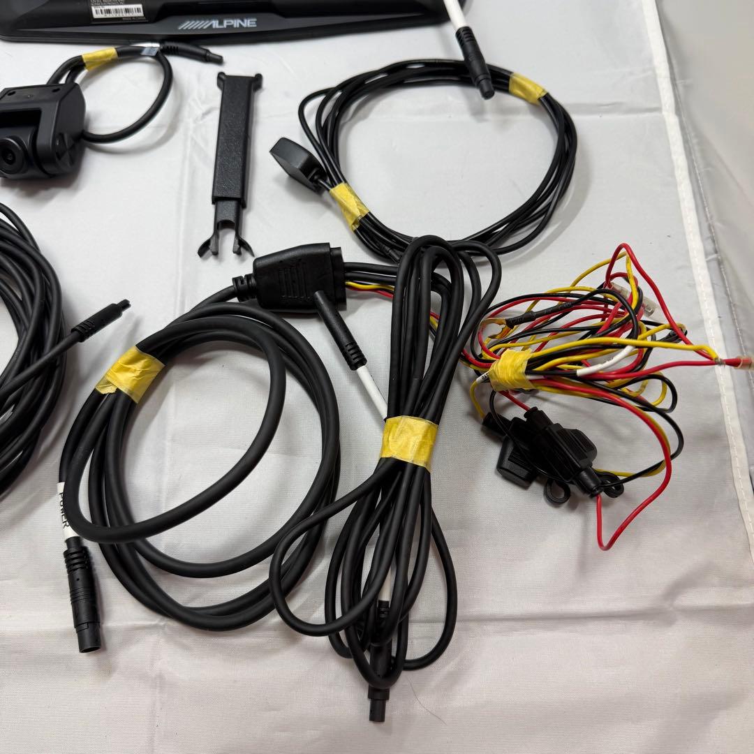 アルパイン デジタルミラー DME-M01 プリウスアルファキット付き 中古品