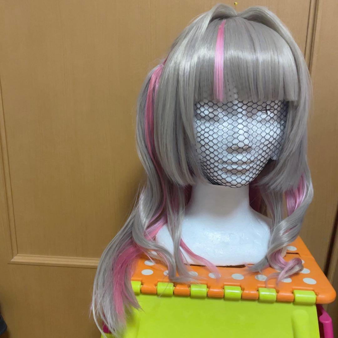 魔界ノりりむ コスプレ 衣装 靴 ウィッグ 耳 等のフルセット