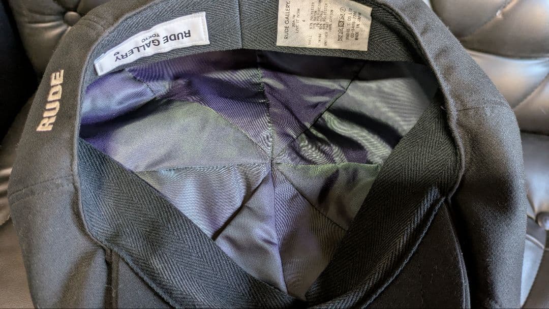 Rudegallery キャスケット 8枚剥ぎ Lサイズ