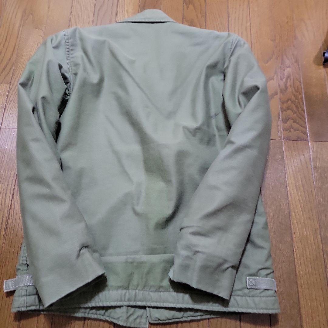 u*1様 アメリカ軍 80s US.NAVY A-2 デッキジャケット