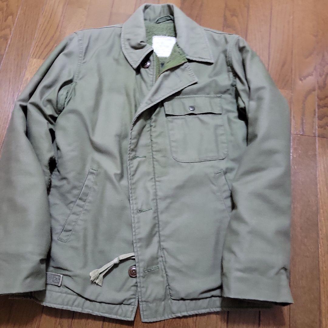 u*1様 アメリカ軍 80s US.NAVY A-2 デッキジャケット