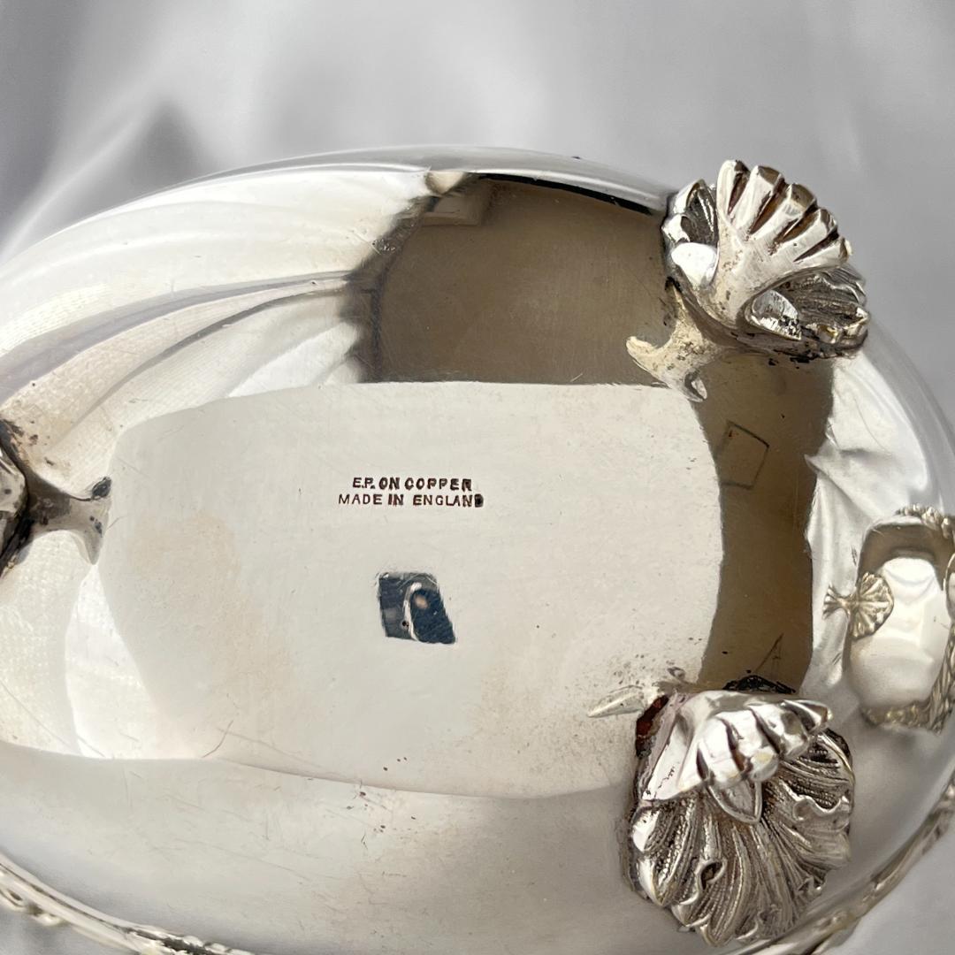 【英国】 ソースボート グレービーボート ペア【シルバープレート】