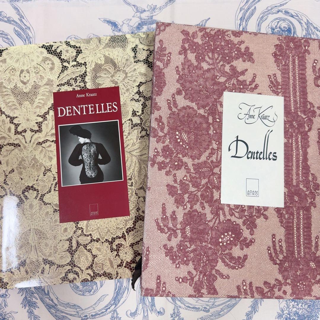 SALE Dentelles レース 本　アンティークレース　大型本　フランス語