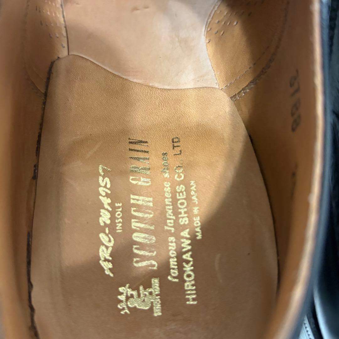 スコッチグレイン ビジネスシューズ ストレートチップ 3788 革靴 25cm