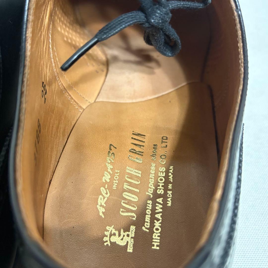 スコッチグレイン ビジネスシューズ ストレートチップ 3788 革靴 25cm