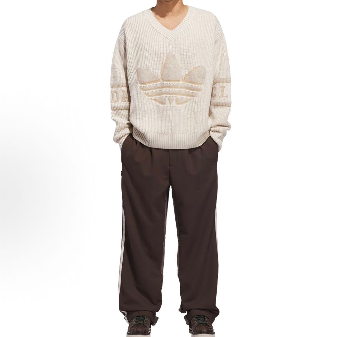 新品2XL Adidas CLOT BY EDISON長袖ニット IK2975