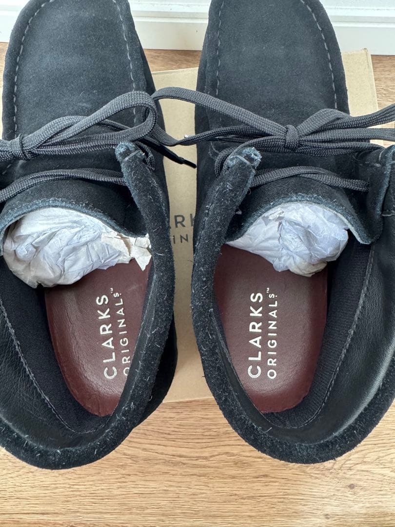 クラークス　ワラビーブーツ　ゴアテックス　UK6 1/2