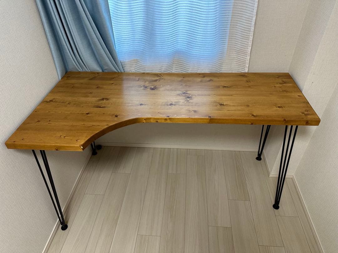 LOWYA 木製 L字デスク