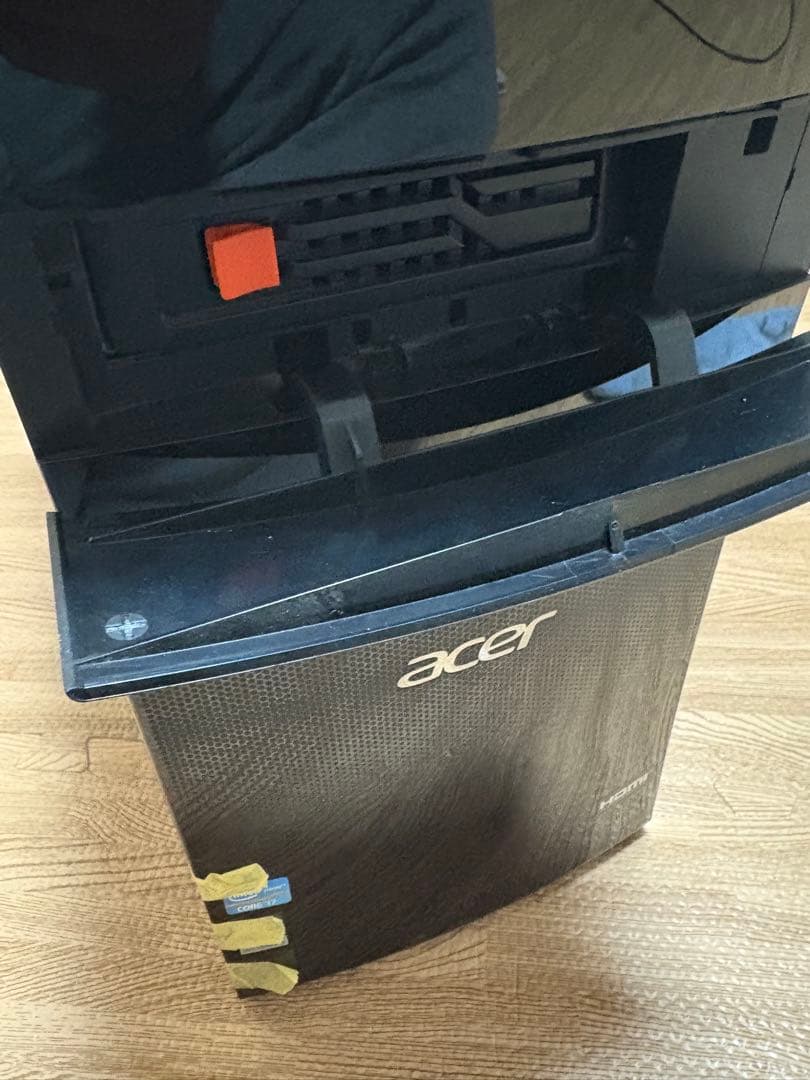 AcerデスクトップPC/i7/SSD+HDD/GTX1050Ti/Office