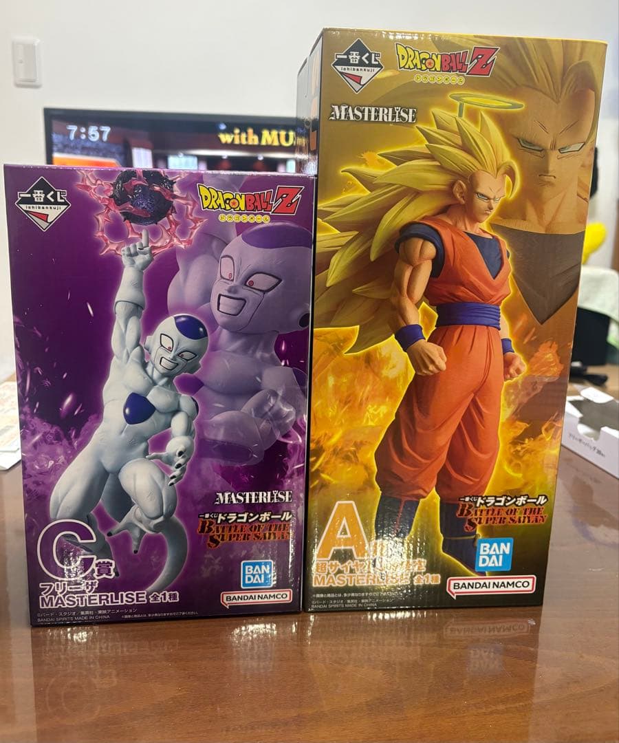 一番くじ ドラゴンボール A賞 C賞 超サイヤ人3孫悟空 フリーザ