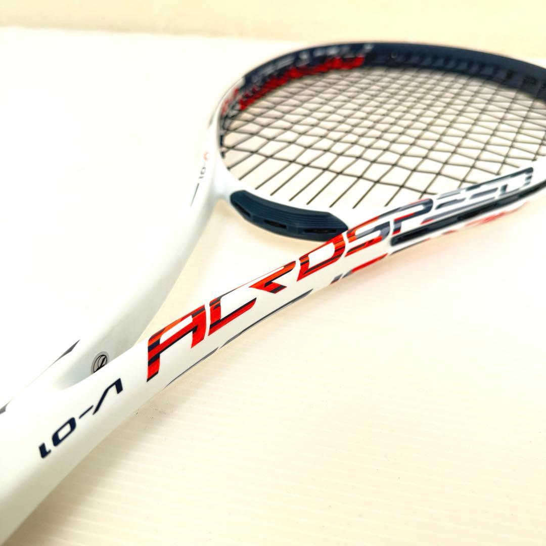 【最新・超美品】 MIZNO ACROSPEED V-01 軟式 テニスラケット