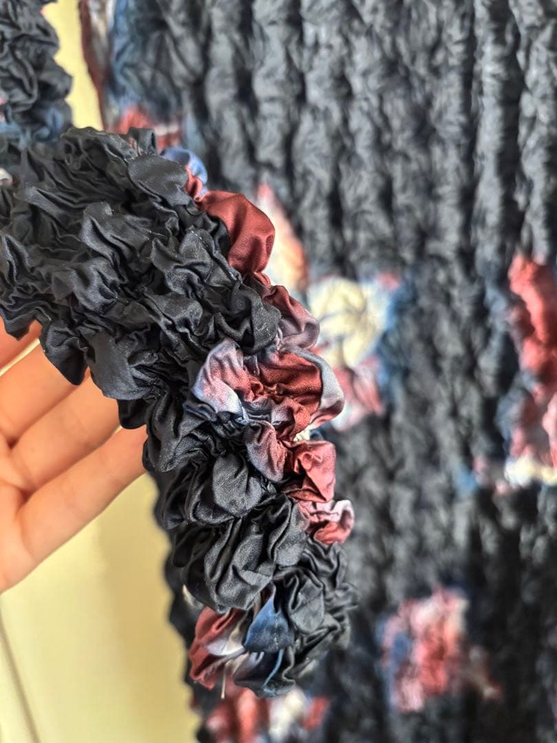 【AMERI】NEON FLOWER I LINE DRESS