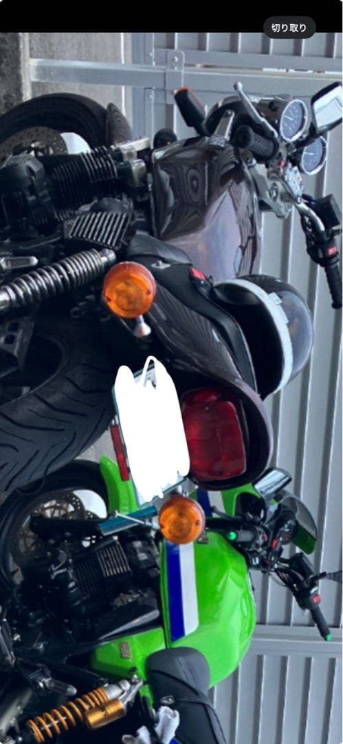 xjr400用Z2テールカウル、テールランプセット