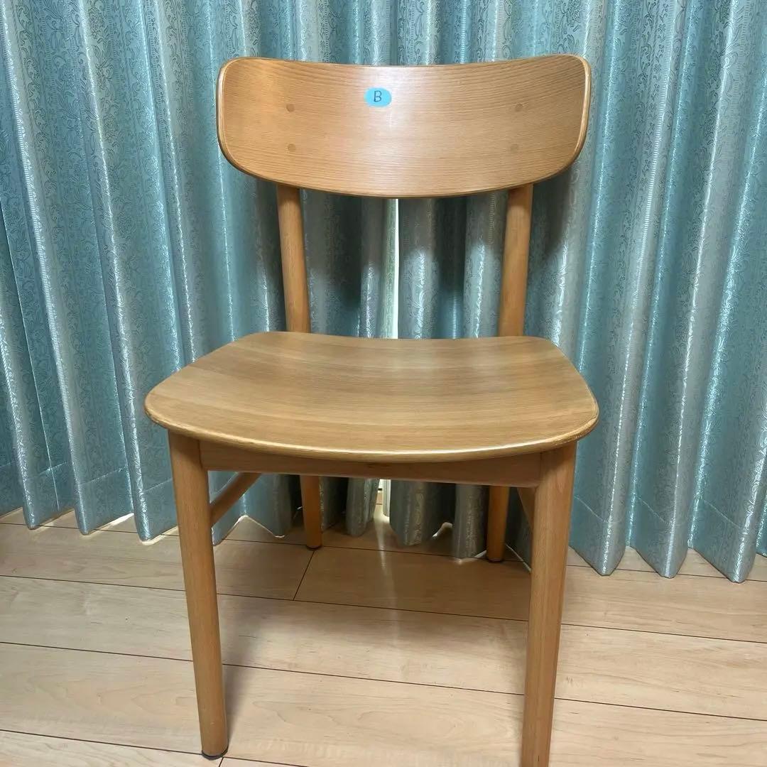 無印良品　ラウンドチェア　ダイニングチェアB