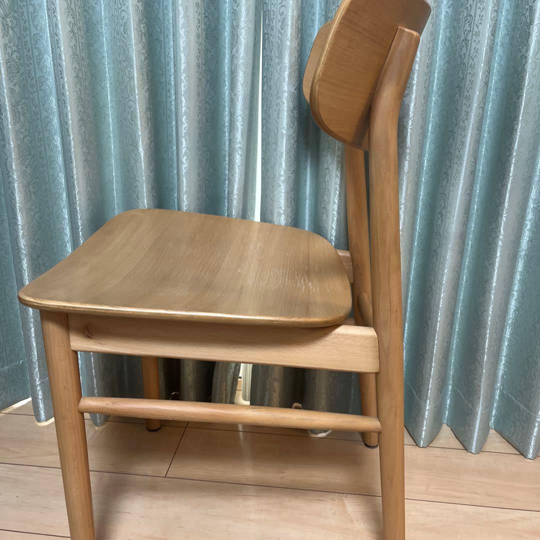 無印良品　ラウンドチェア　ダイニングチェアB