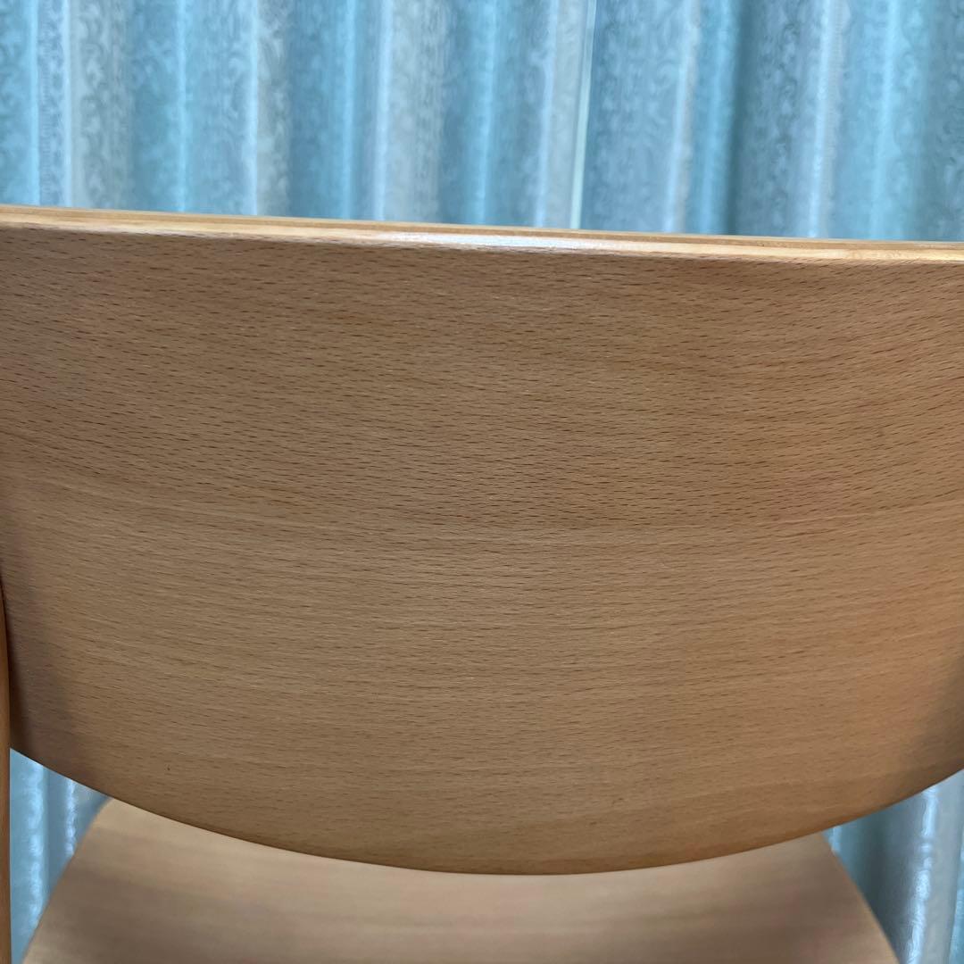 無印良品　ラウンドチェア　ダイニングチェアB