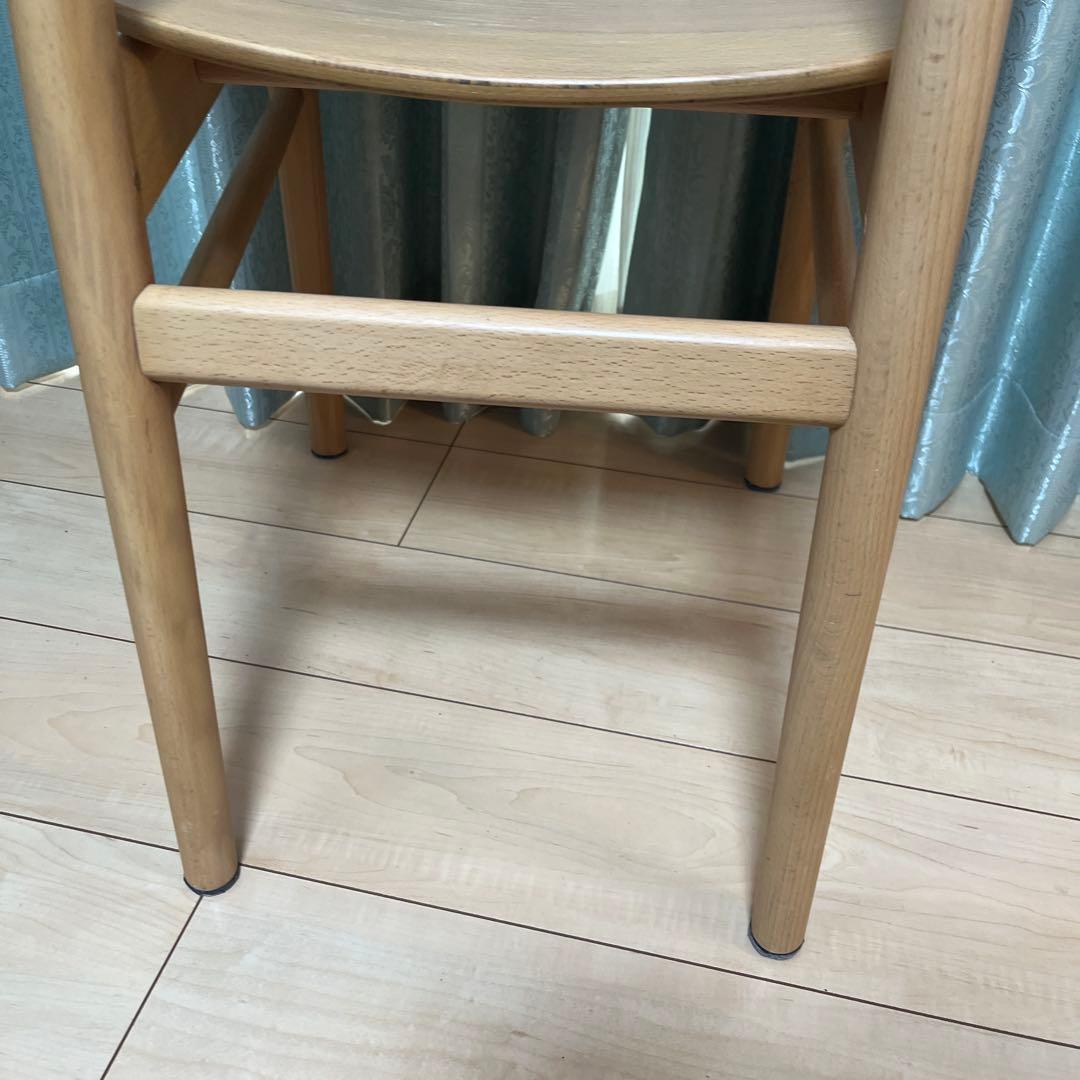 無印良品　ラウンドチェア　ダイニングチェアB