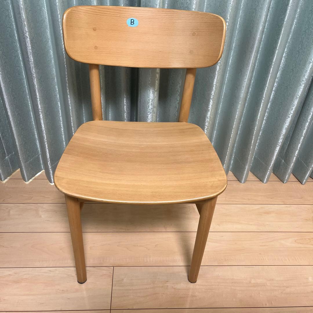 無印良品　ラウンドチェア　ダイニングチェアB