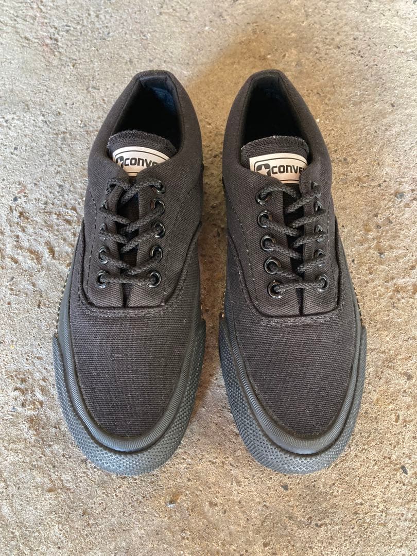 スキッドグリップ　コンバース　USA製　ビンテージ　オールスター　銀箱 80s