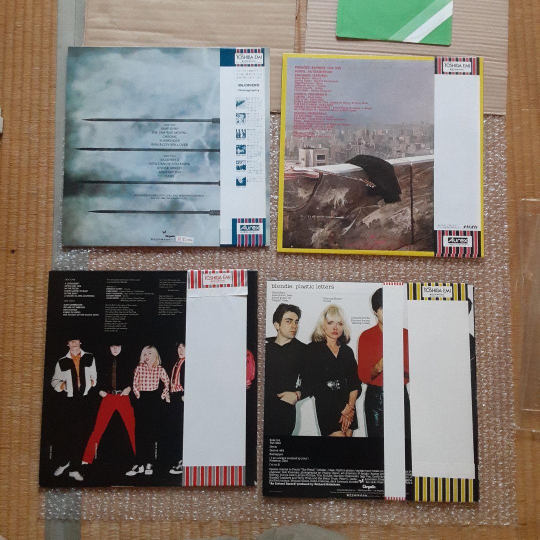 Blondie レコード 4枚セット