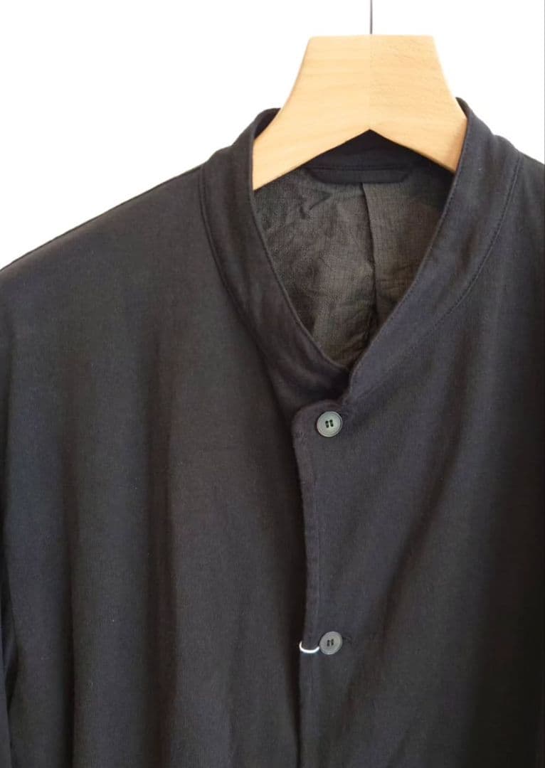 COMOLI コットンジャージ スタンドカラージャケット 24ss Size2