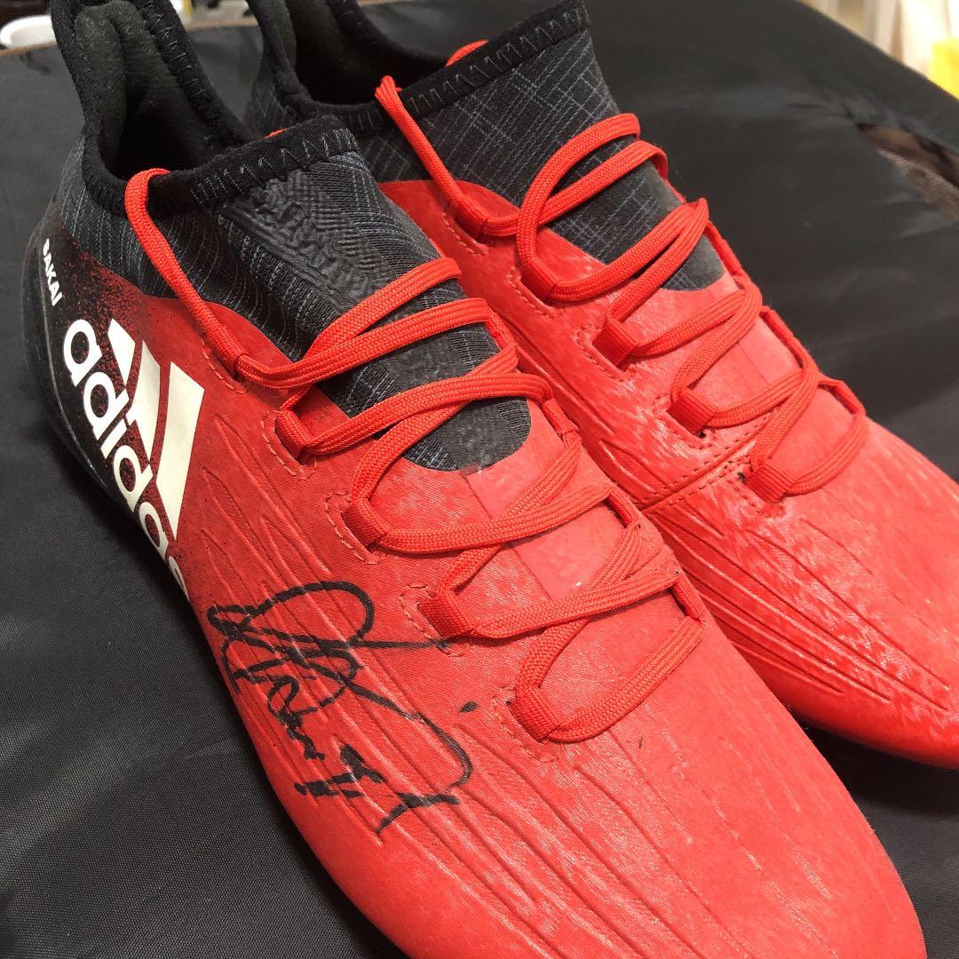 酒井高徳選手　サイン入りスパイク